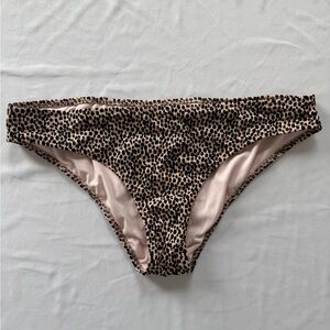 Shade & Shore Animal Print Bikini Bottoms